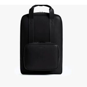 MONOS Metro Black Backpack (Vegan Leather)
